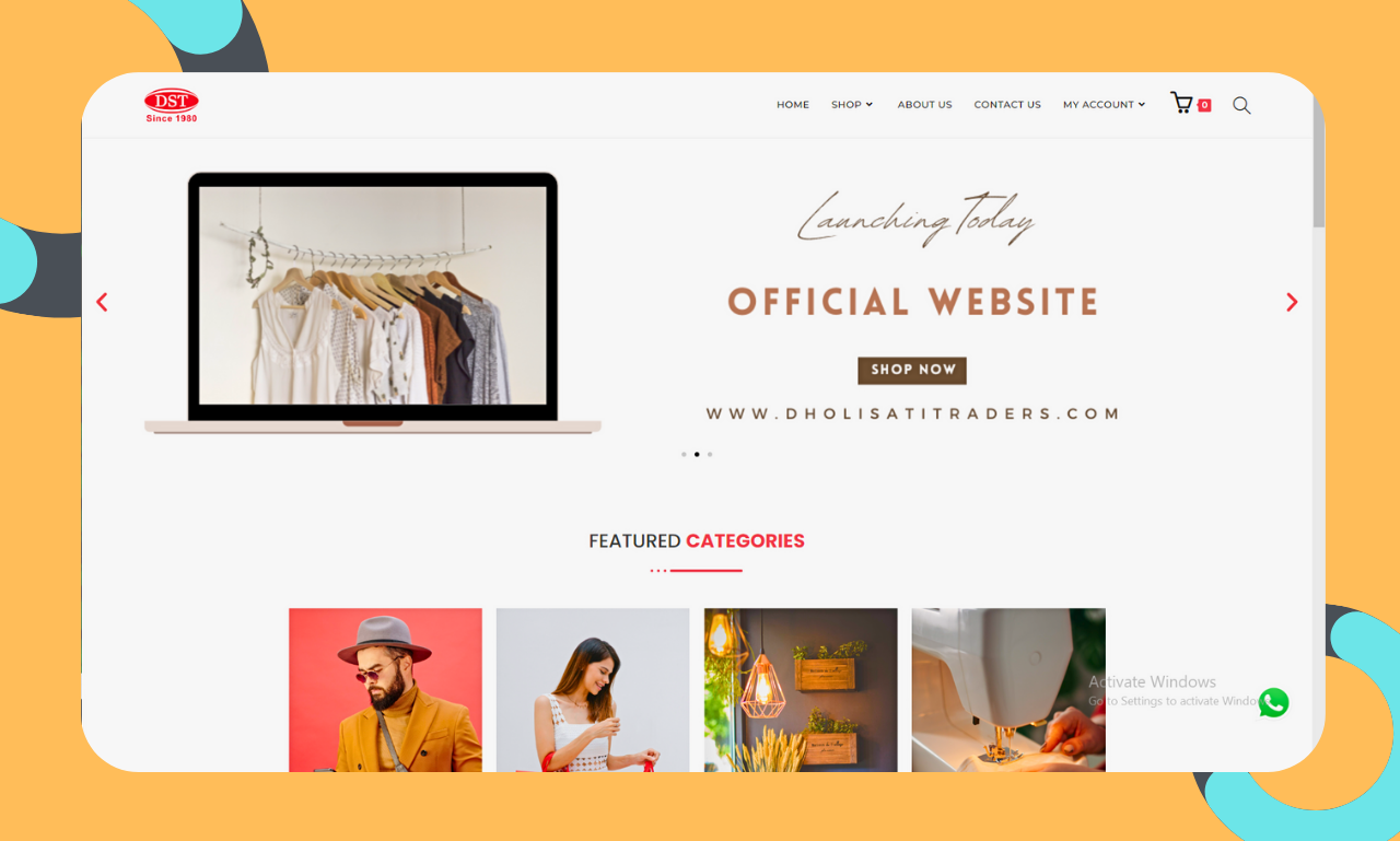 Dholisati Traders E-Commerce